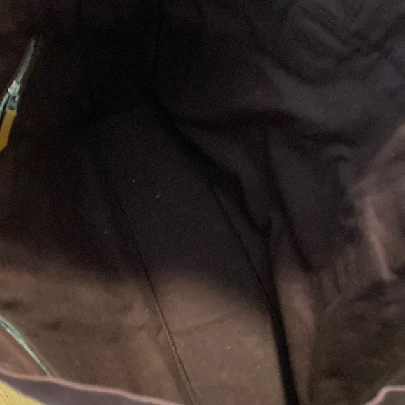 Hermes Authentic gently used canvas tote, burgundy color, made in France. - Picture 11 of 15